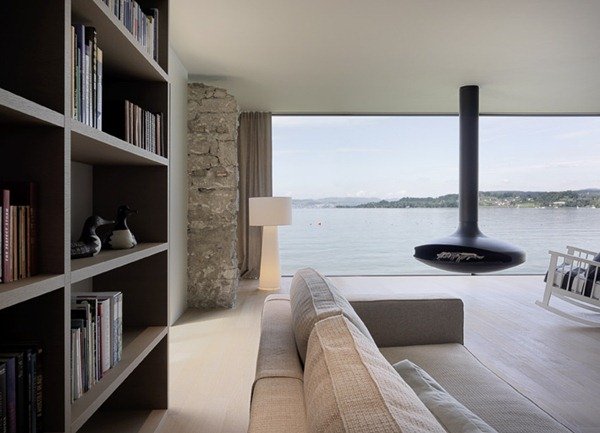 豪华别墅 现代风格Swiss Fine Line無與倫比的海濱別墅-10