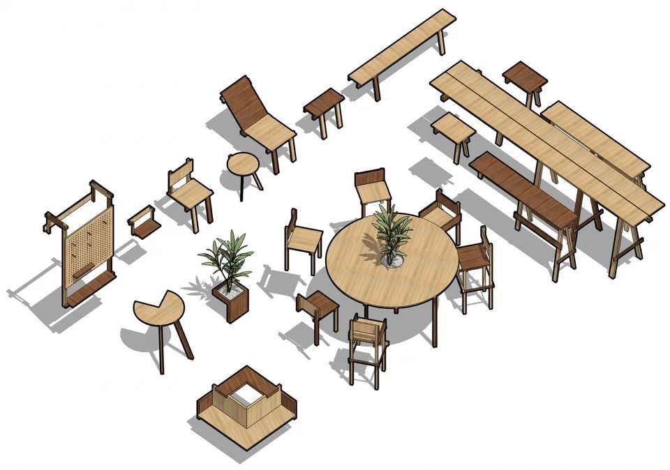 城市寄生家具计划丨中国深圳丨B.L.U.E.建筑设计事务所-35