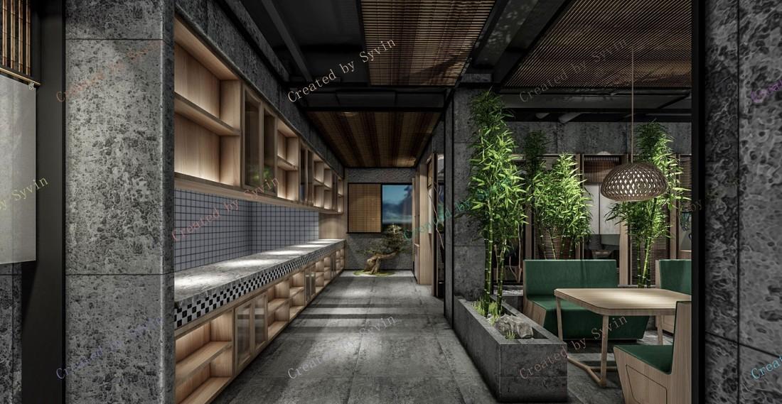 中低端大众餐饮店设计案例-11