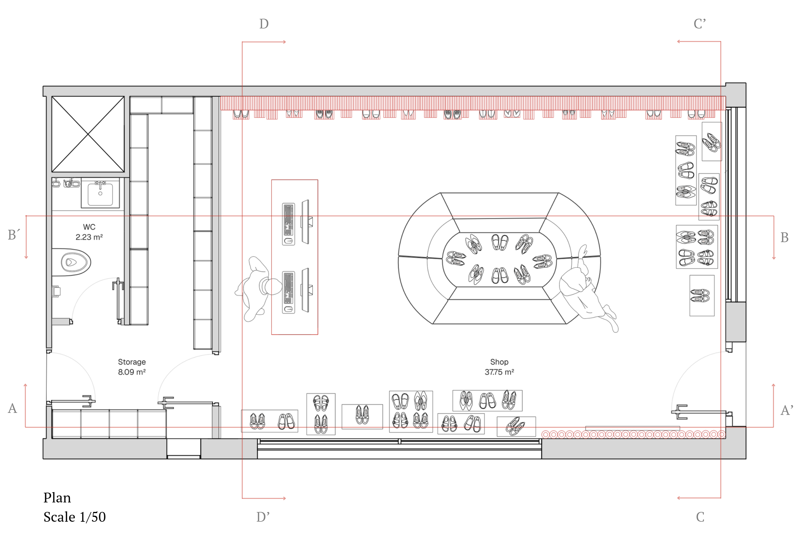 鞋店丨西班牙巴塞罗那丨Nini Vacharadze-33