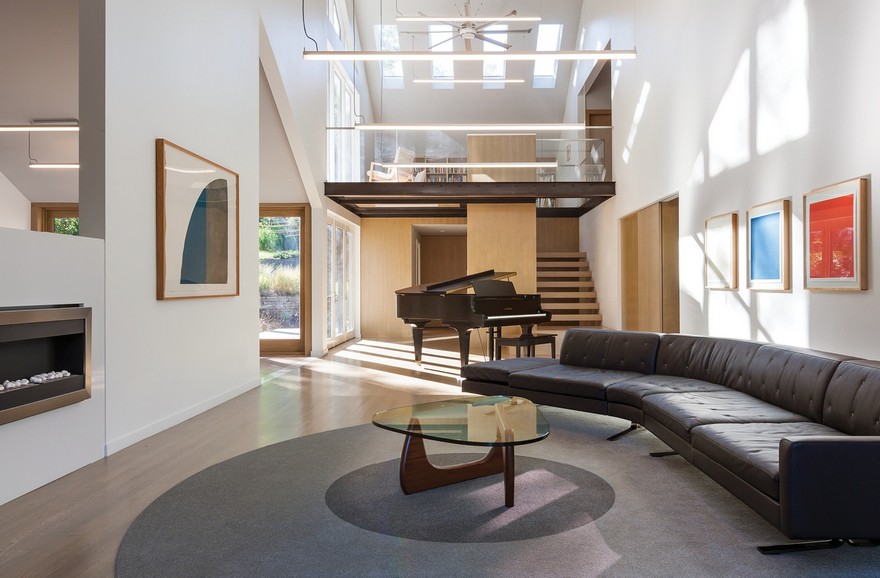 Renovation of a Private Residence on a Wooded Site Near Iowa City, Iowa-12