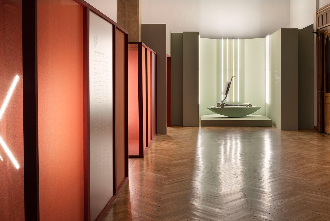 简约色彩展厅，展现现代魅力-0