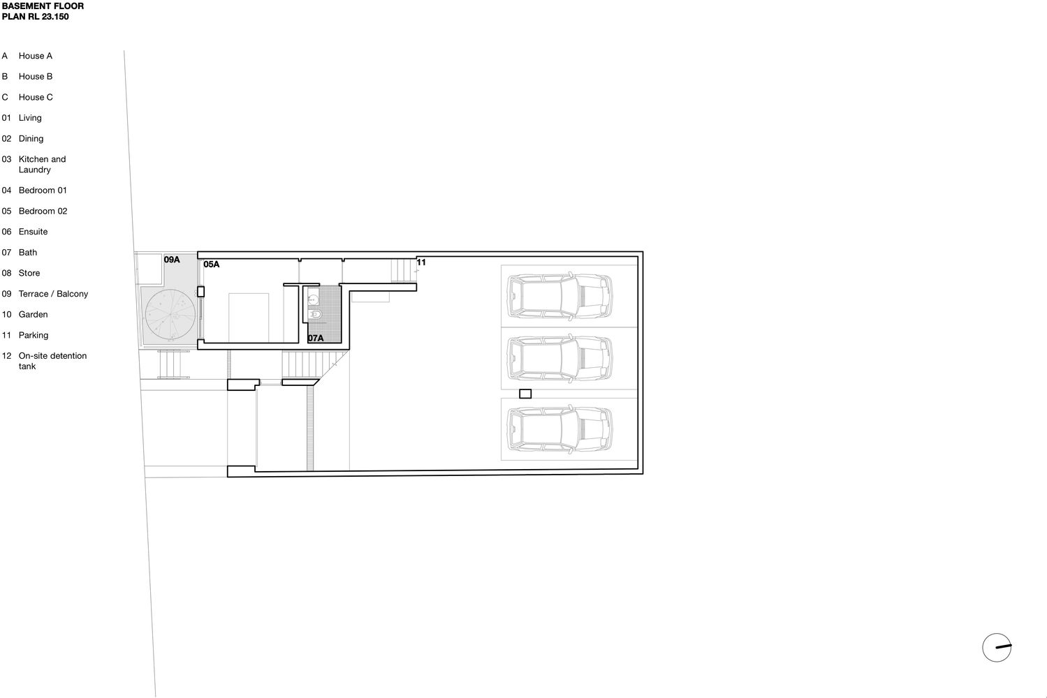 3 Townhouses in Balmain  Shed with Terence Yong-91