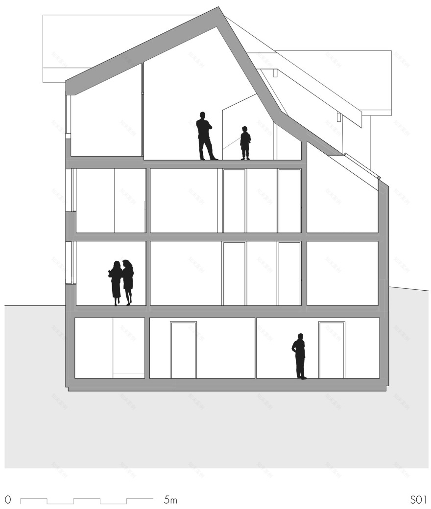 老城区建筑的密集化改造丨奥地利丨MWArchitekten-51