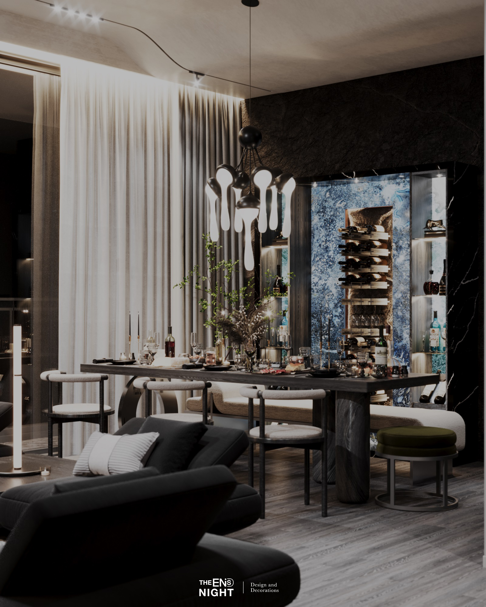 暹罗拉差贴威地址

注：RATCHATHEWI一般指曼谷的拉差贴威区，SIAM常见为暹罗，这里结合语境推测可能是关于暹罗拉差贴威区的某个地址表述，但整体THE ADDRESS因为缺乏更多信息，不太能明确其具体所指，这里暂按字面地址翻译 丨泰国曼谷丨THE END IS NIGHT Studio-34