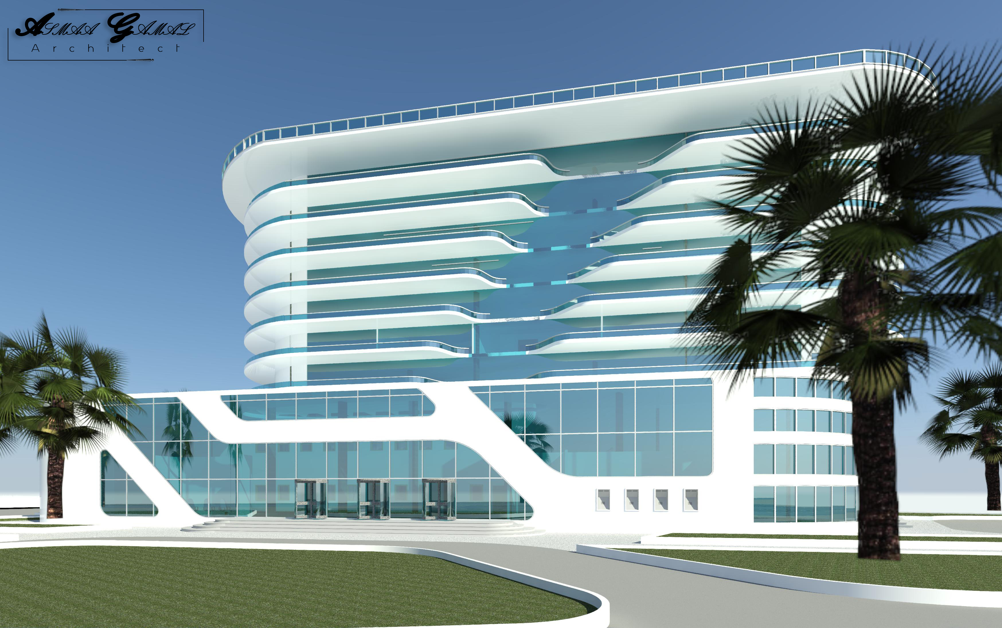 银行及办公大楼项目丨埃及开罗丨开罗大学工程学院建筑系-18