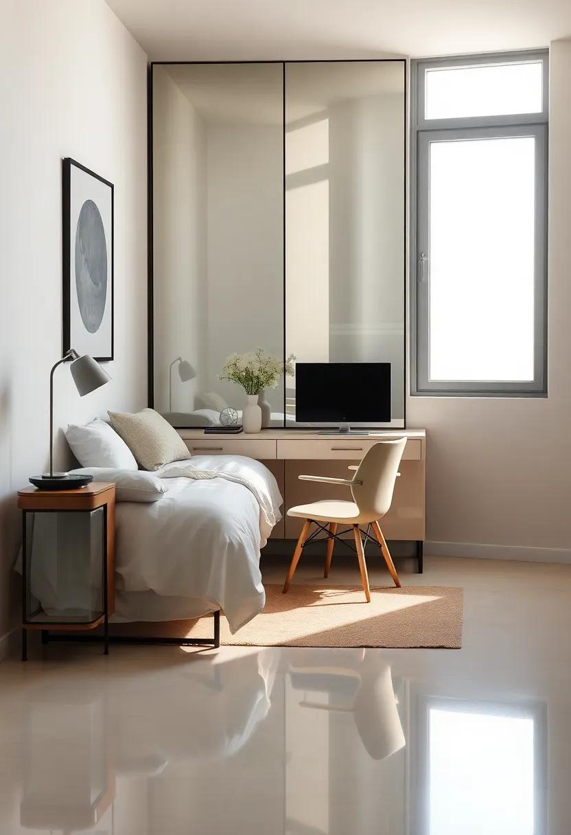 用时尚角落书桌改造小卧室-166