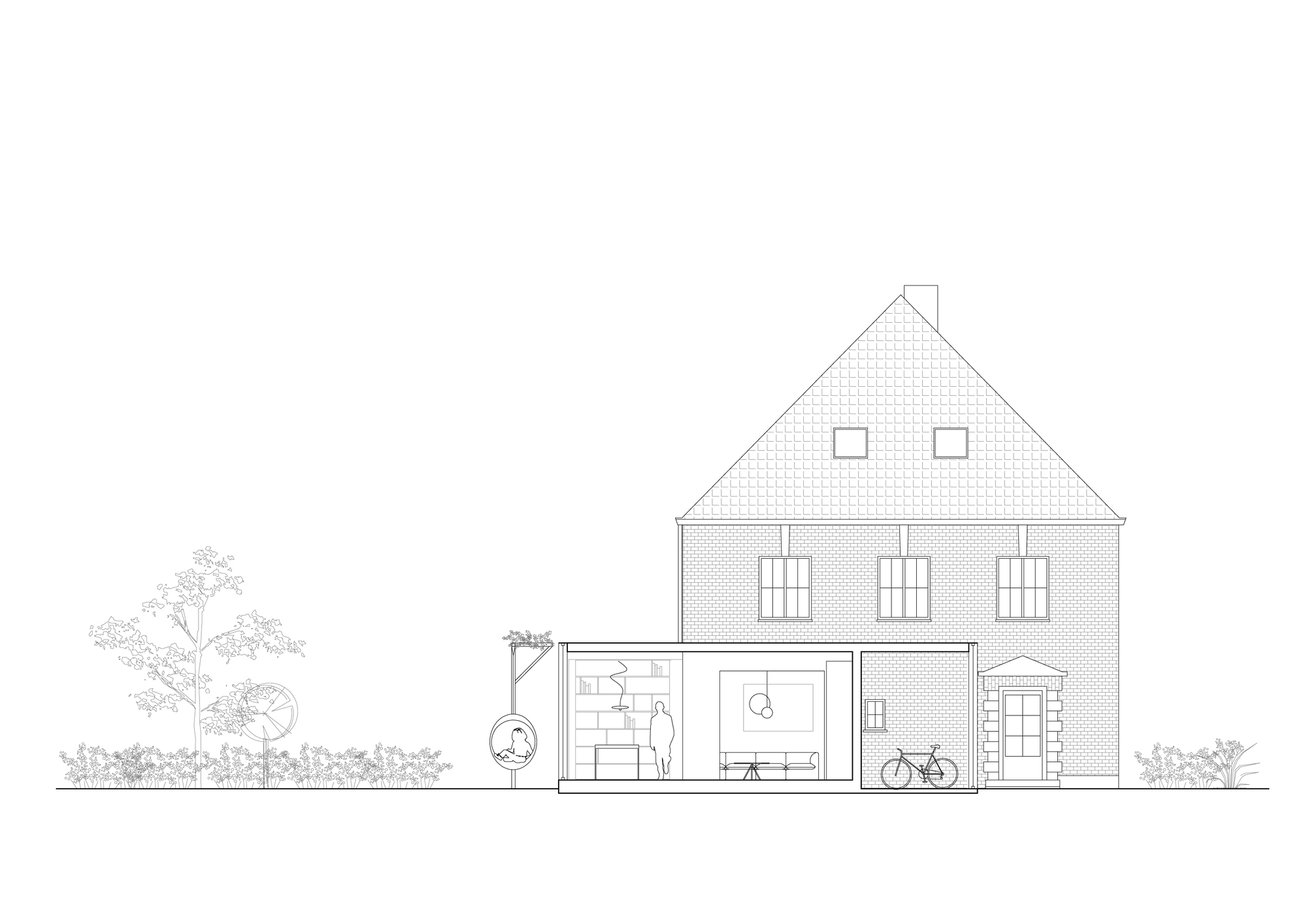 多恩宅邸丨比利时丨Luchtschip Architectuur-36