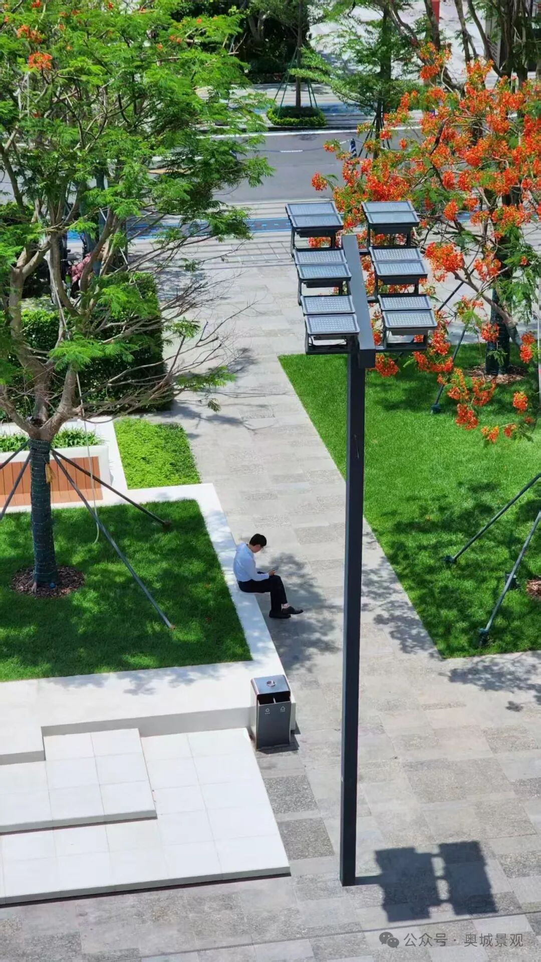 奥城景观||深圳•招商•前海经贸中心大厦环境综合提升工程-47