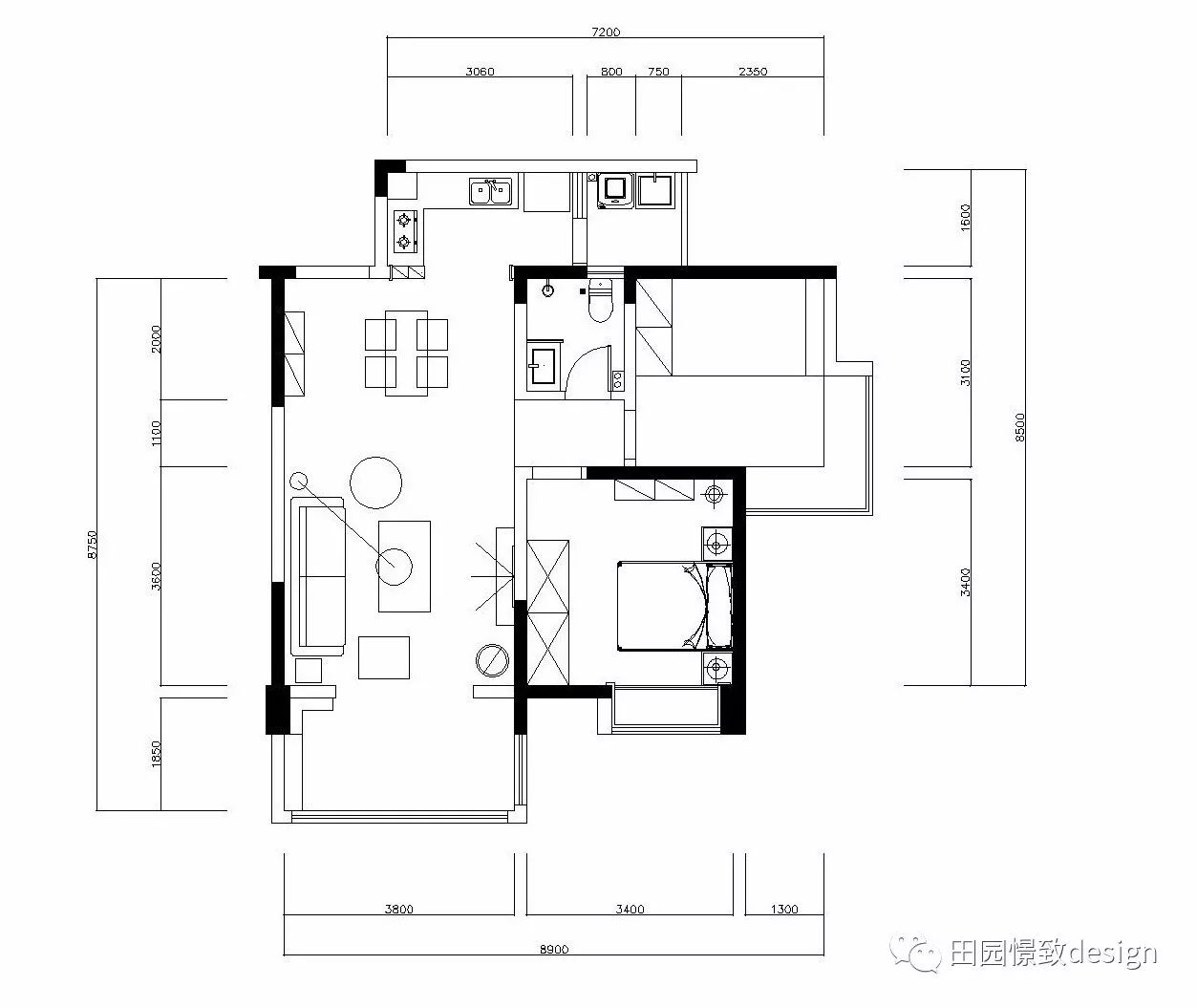 《微风轻拂》——简约北欧风打造夏日清凉婚房-14