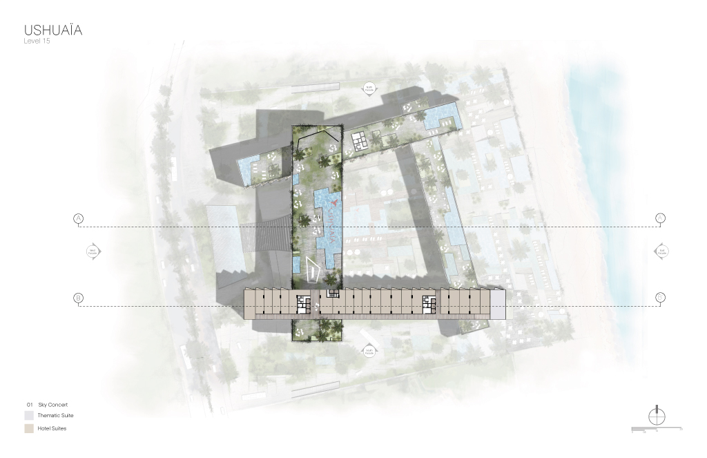 坎昆酒店区,乌舒亚将面向天国加勒比海建造-24