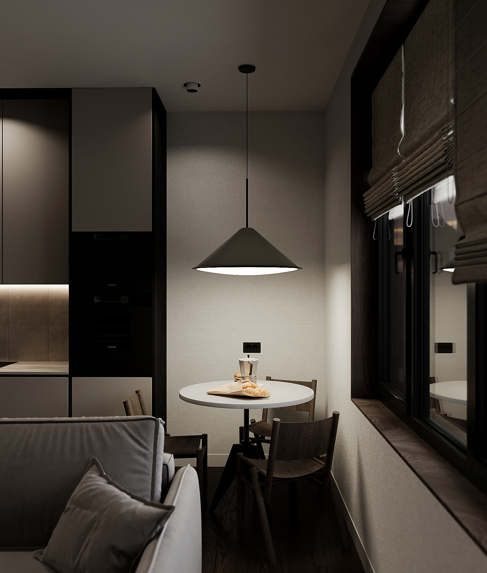 40平米工作室公寓室内设计-11