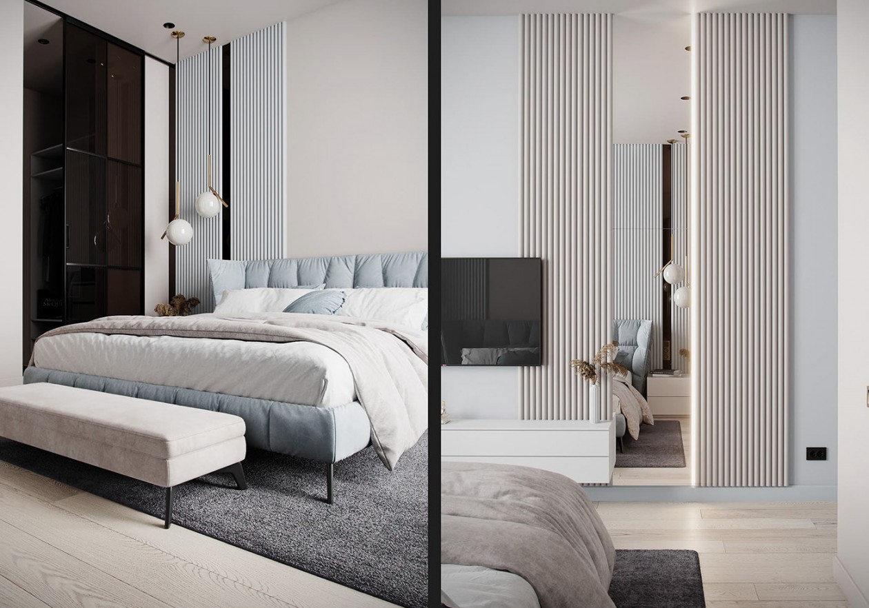 色彩清新--舒适且精致的住宅空间-13