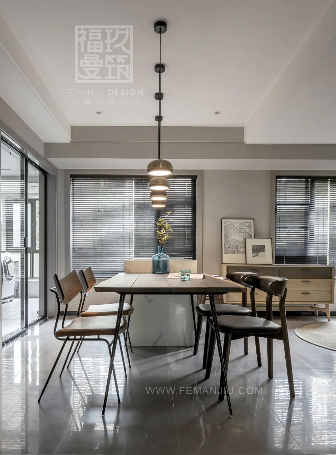 重庆江与城 150 平文艺休闲大宅设计-16