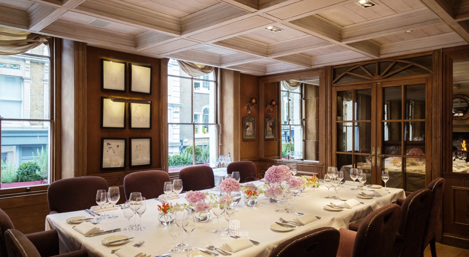 伦敦 Clos Maggiore 法式餐厅-13