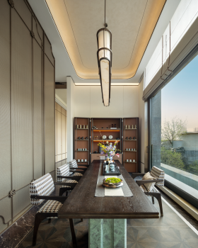 2000㎡东方奢华地产售楼会所丨ESD壹向营造