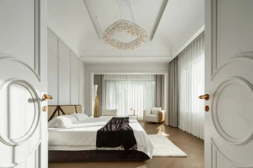 现代法式华居丨中国北京丨清美空间设计-89