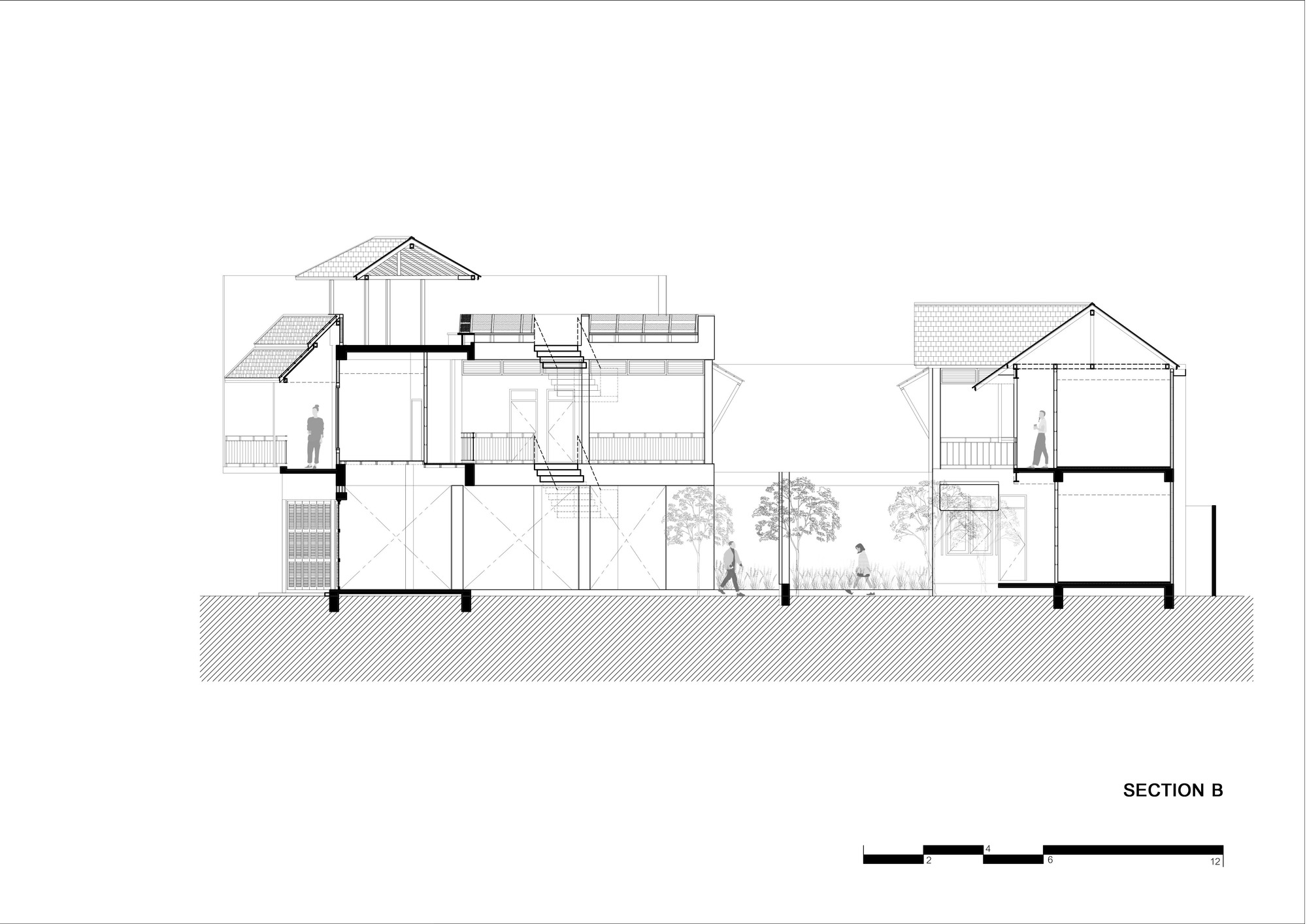 Hidden Garden Hostel / Full Scale Studio-24