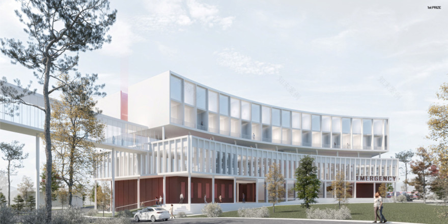 Podgorica急救中心设计丨获奖方含土耳其,黑山团队,还有伊朗团队等-0
