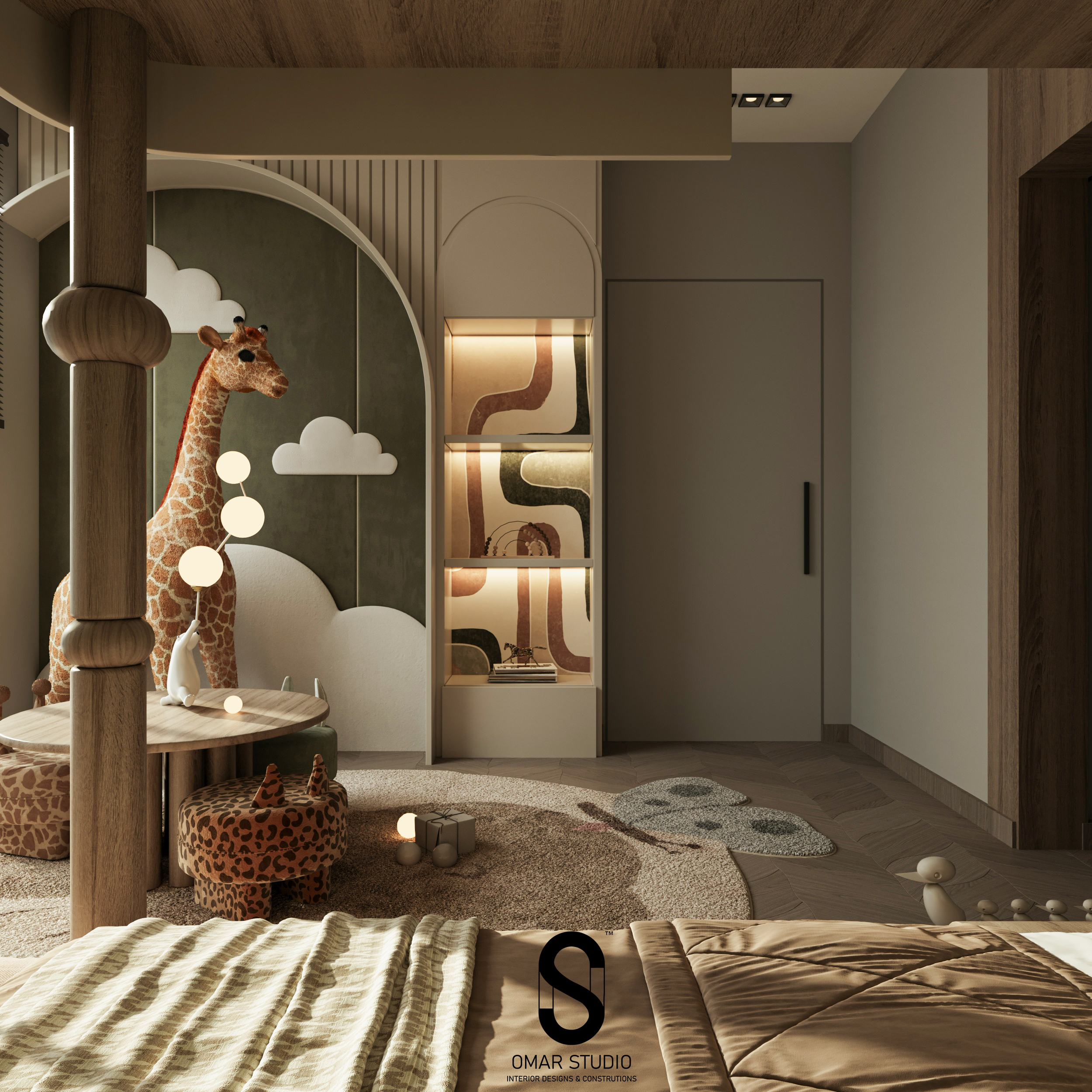 游戏室；游乐室丨omar studio-11