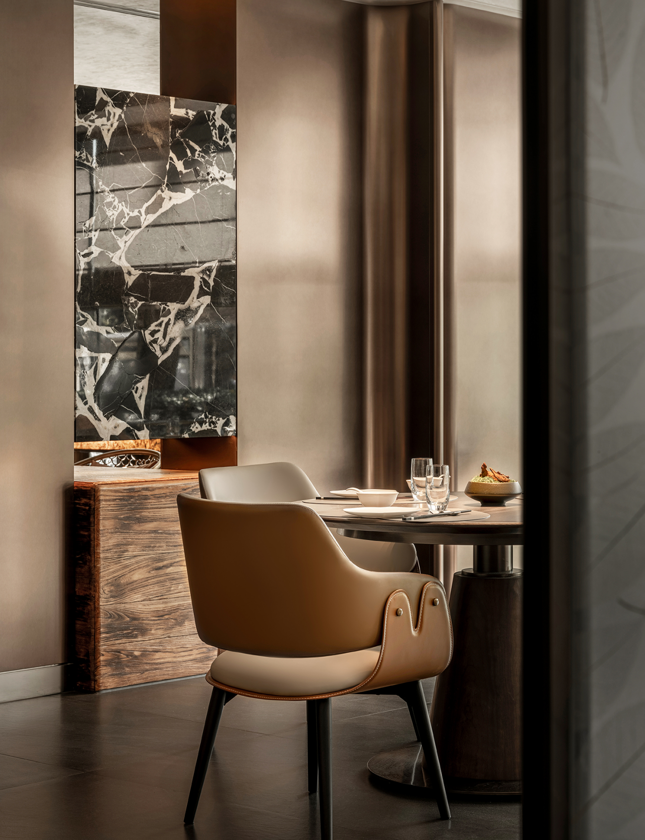 北京湘粤茗宴餐厅丨中国北京丨大伟室内设计(北京)有限公司-24