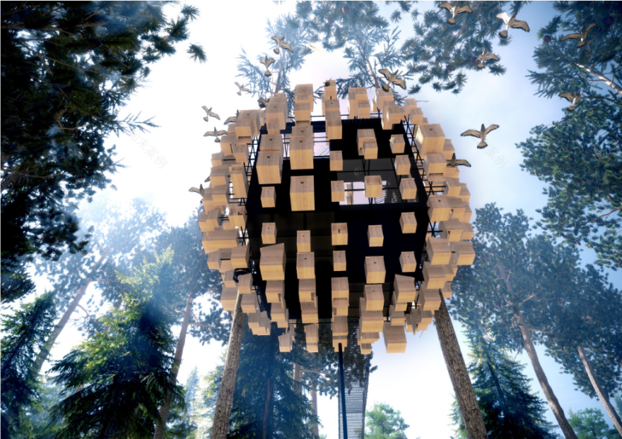 瑞典树屋酒店丨BIG建筑事务所-20