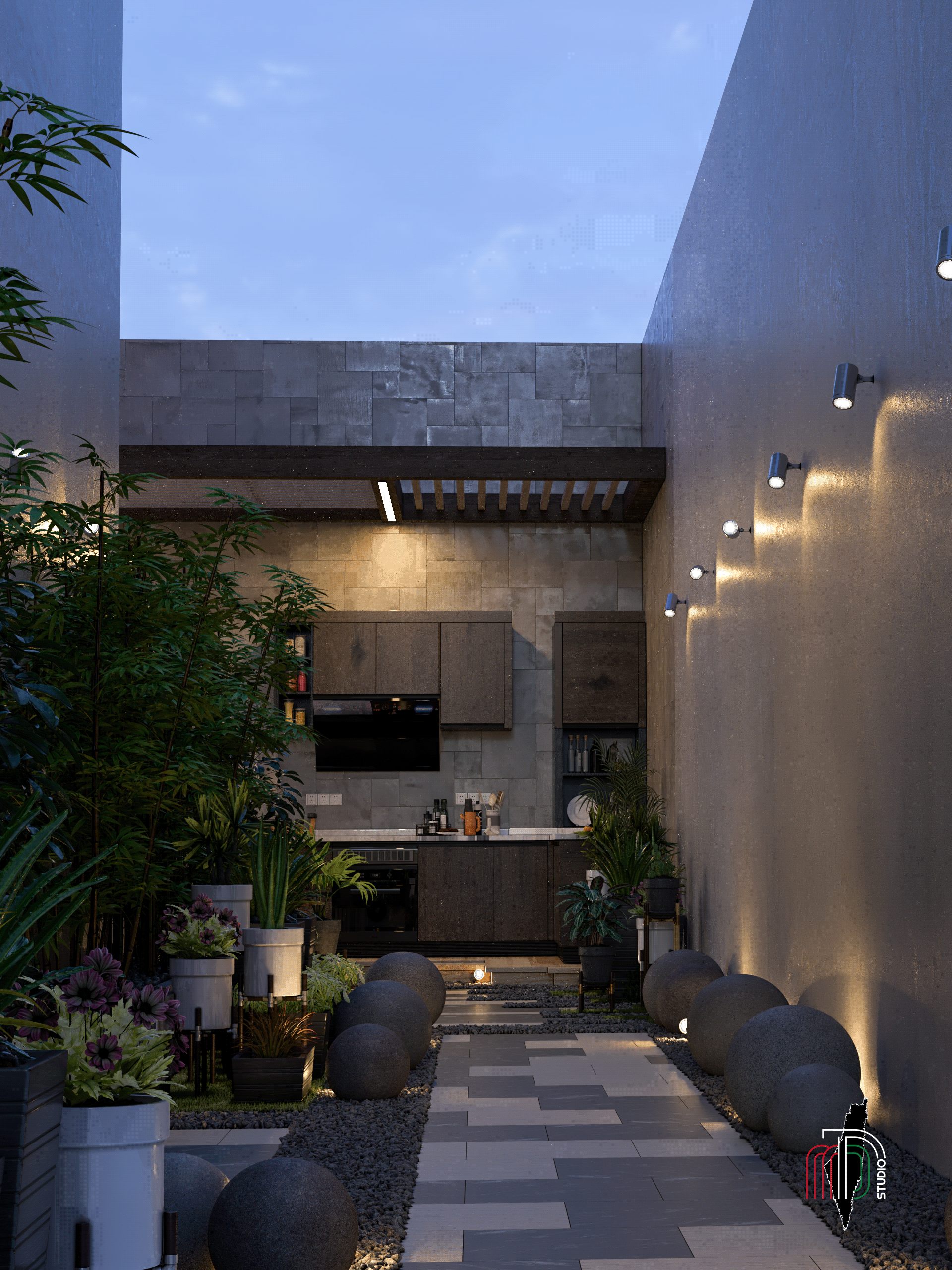 B3 景观设计 · 现代景观设计丨埃及丨MUHAMMAD TALAAT DESIGN STUDIO-36