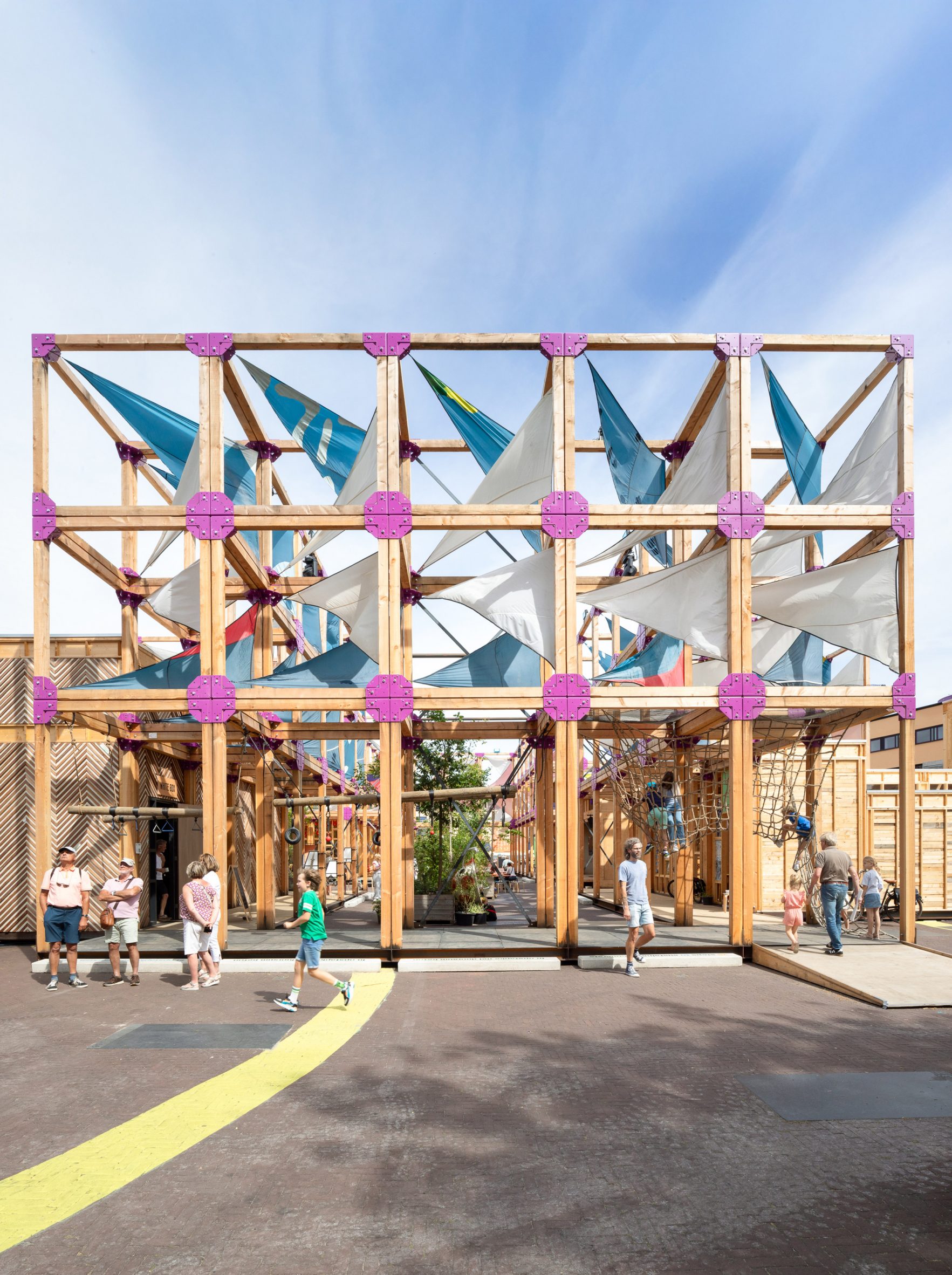 Bouwurk临时场馆丨荷兰吕伐登丨Overtreders W-3