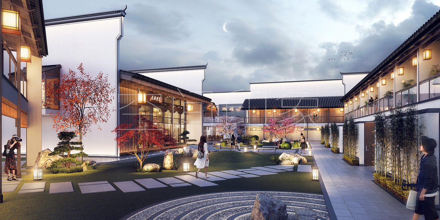 【文旅小镇设计】九华新街•芙蓉镇文旅建筑规划设计-14