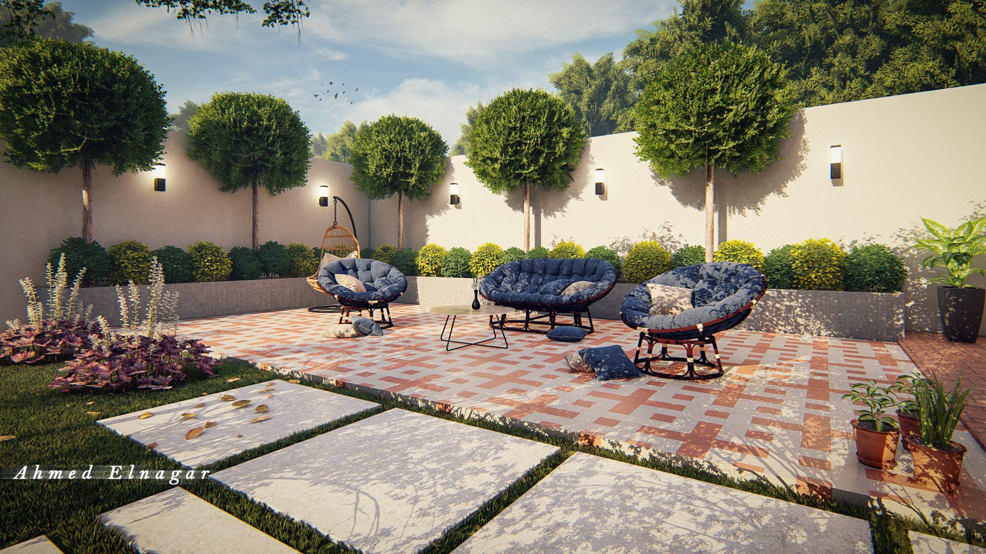 别墅花园设计 13丨阿联酋迪拜-12