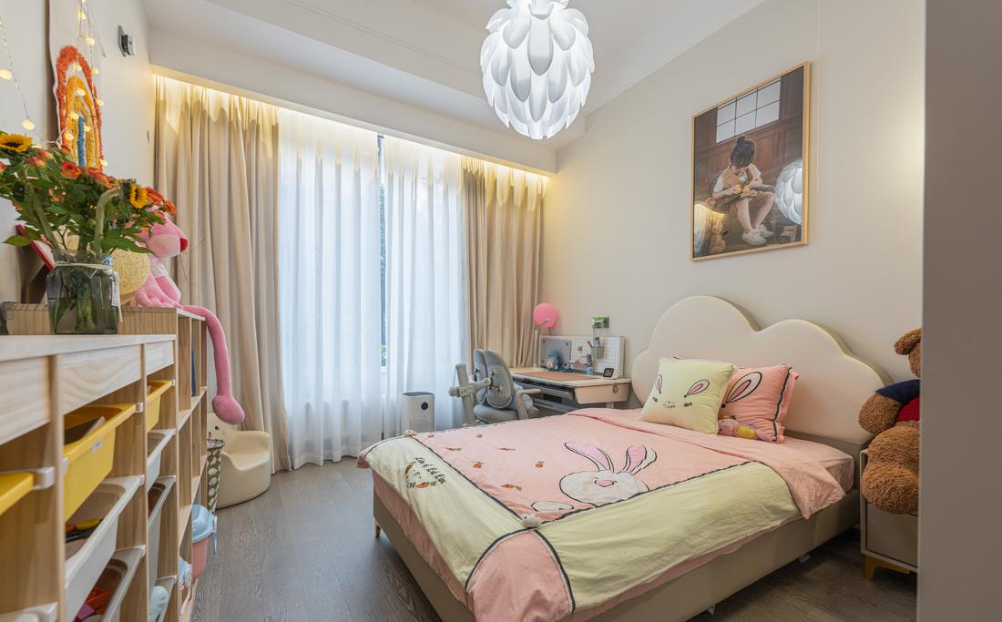 平层温馨现代极简风-29