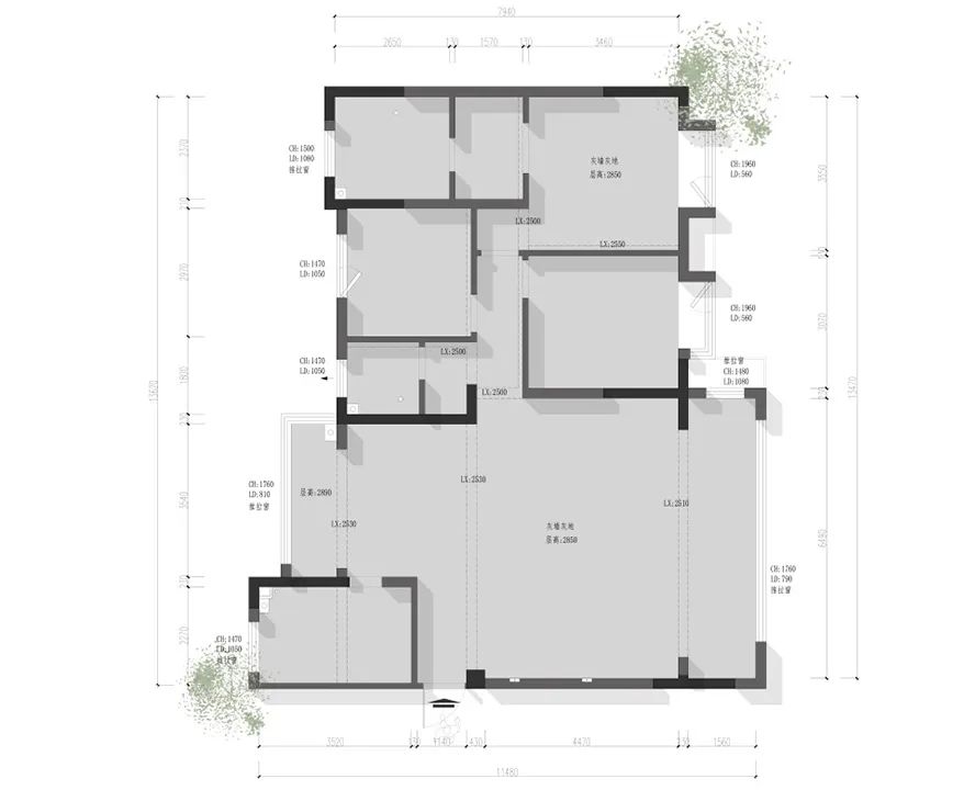 淮南南山里139㎡复古南洋风家居设计,藏身图书馆的定制生活-10