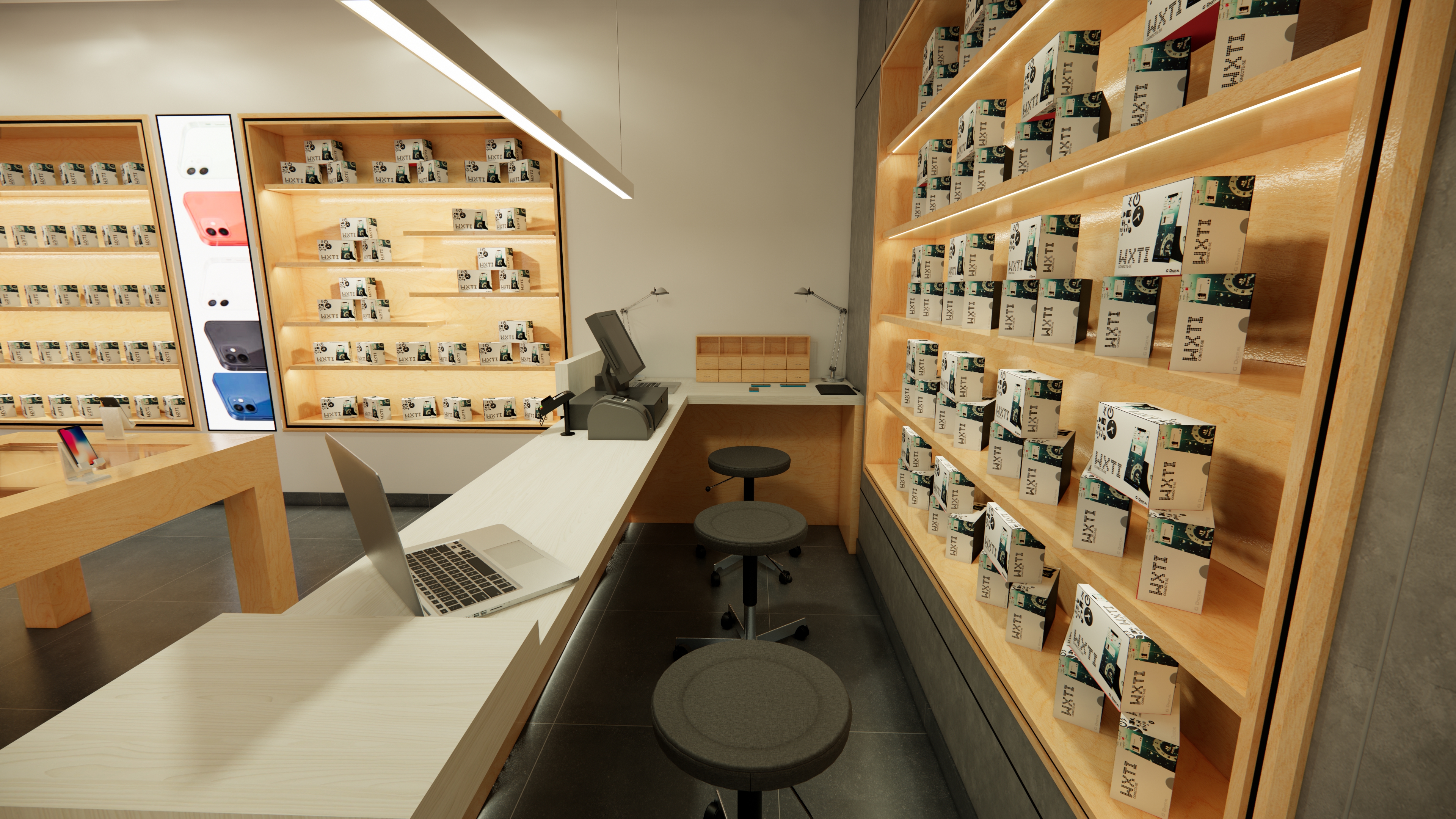 Mobile Shop Design-13