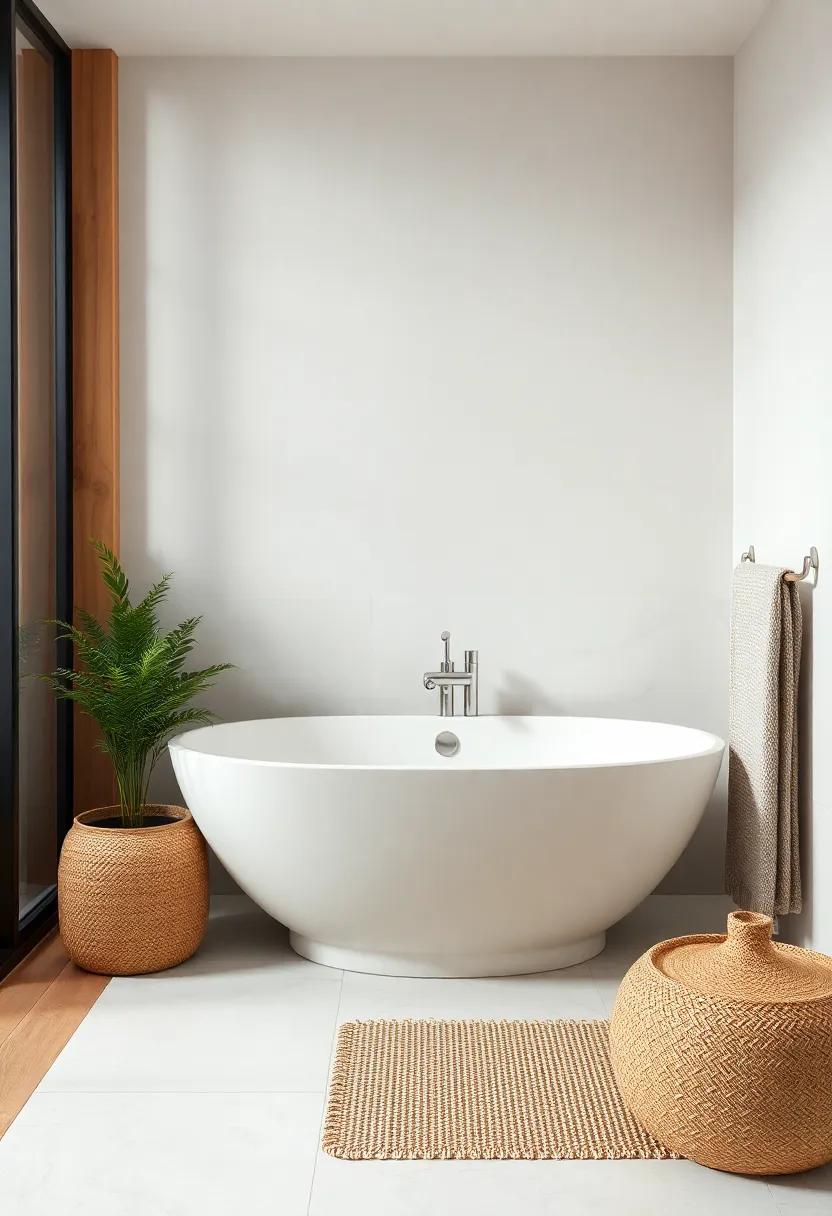 设计带天然木质元素的禅意浴室-43