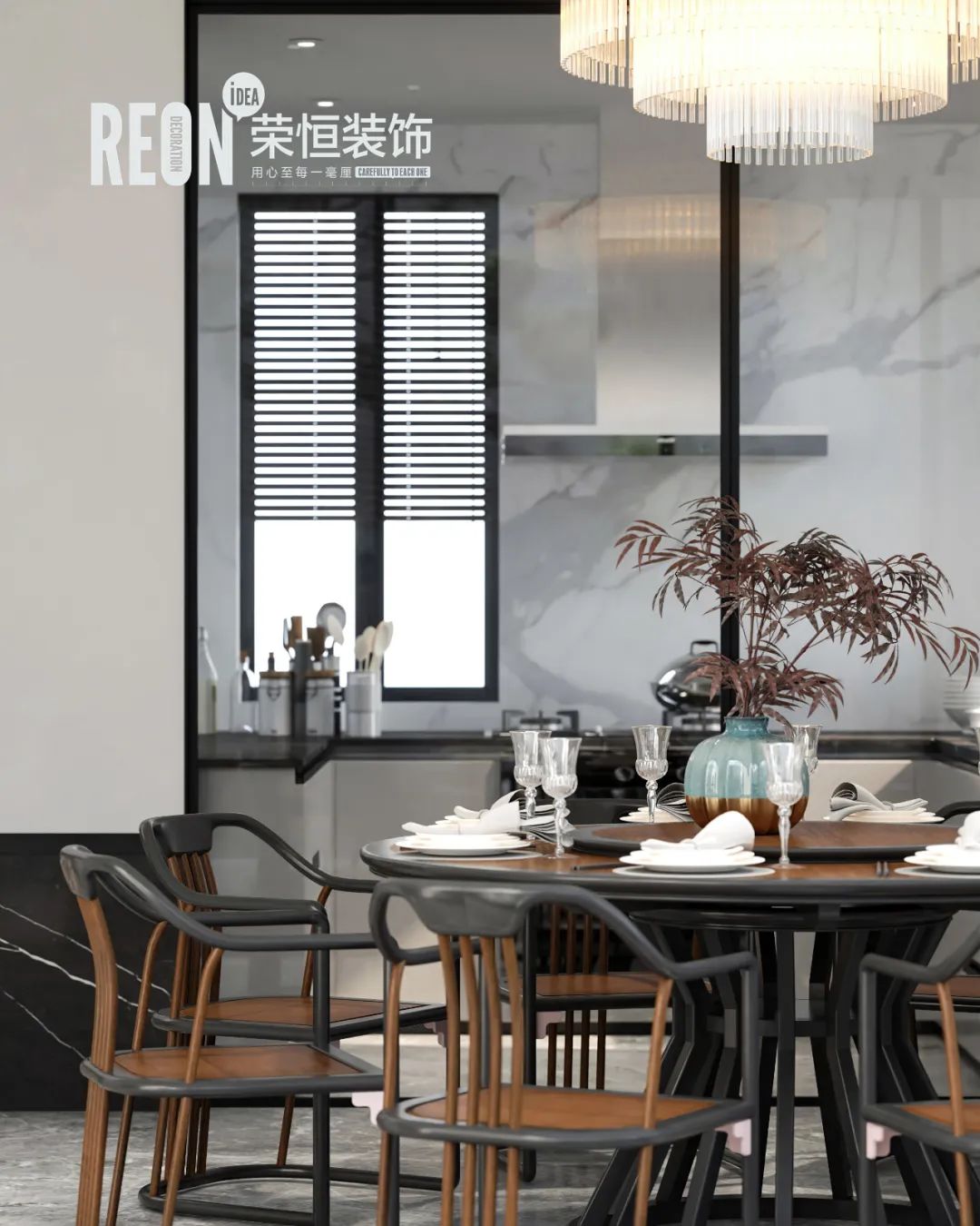 新黄浦花园 860㎡新中式风,演绎古风新魅力-46