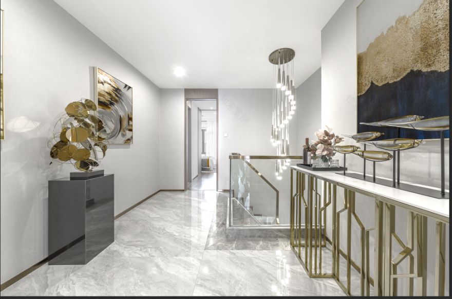 福清滨海一号院叠墅样板间丨中国福建丨深圳曼格空间艺术设计有限公司-33