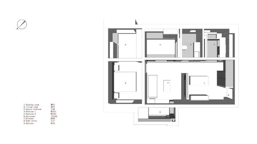 时代花园住宅设计丨中国广州丨奕米设计工作室-20