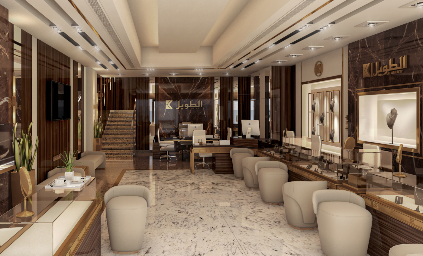 现代珠宝店设计丨埃及开罗丨Nada Mubarak-8