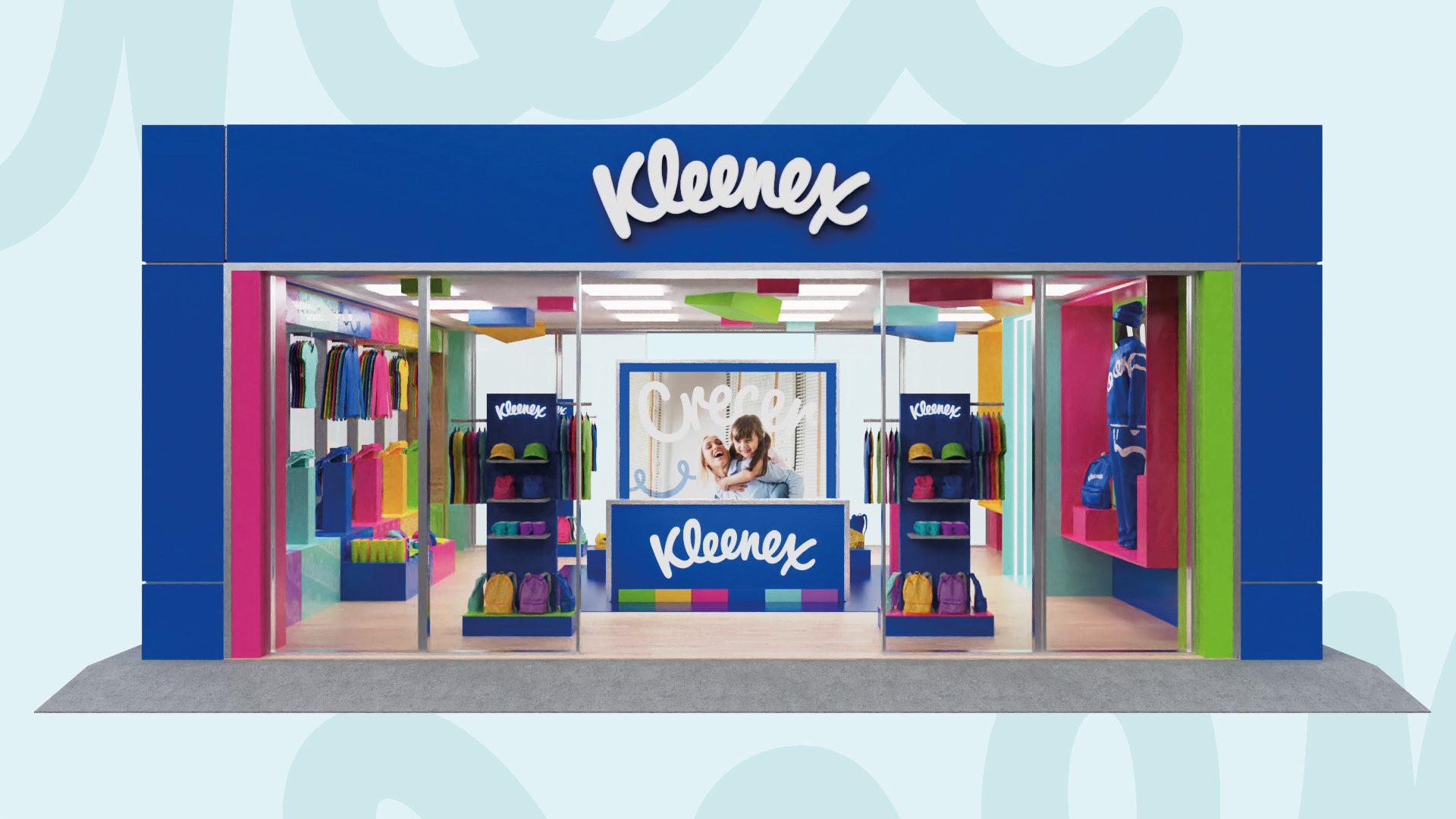 Kleenex - Activación "Vuelta a Clases", Pop-Up Store-1