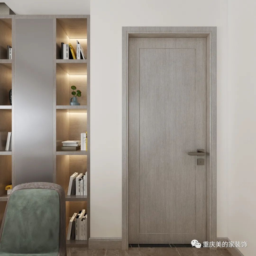 200㎡五口之家,现代简约轻奢生活-53