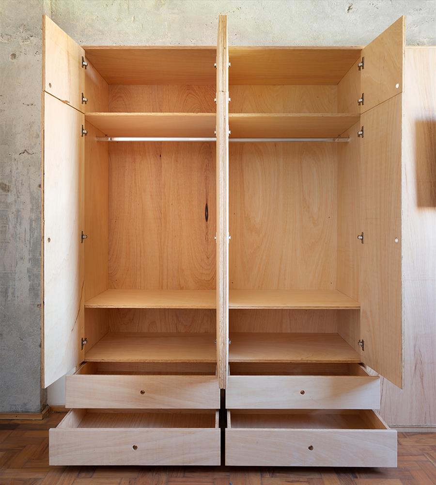 巴西 Imarés 公寓 | 低调奢华的混凝土与木质结合设计-10