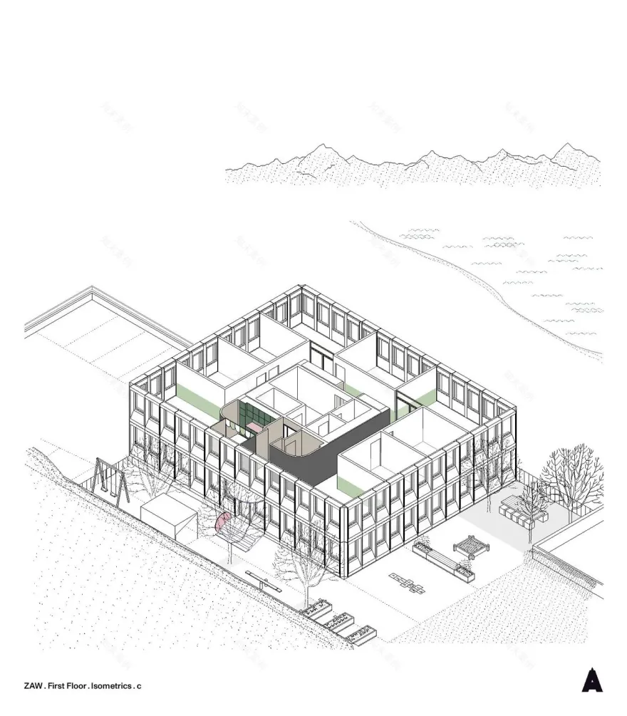 ZAW 商业建筑改造扩建项目丨瑞士苏黎世丨idArchitekt.innen SIA AG-64