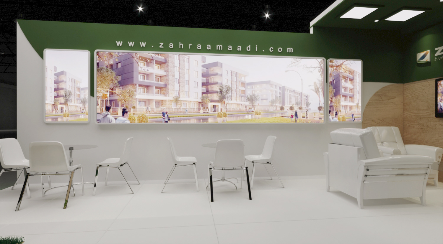 ZAHRAA - Egypt - UAE - exhibition stand booth design-3