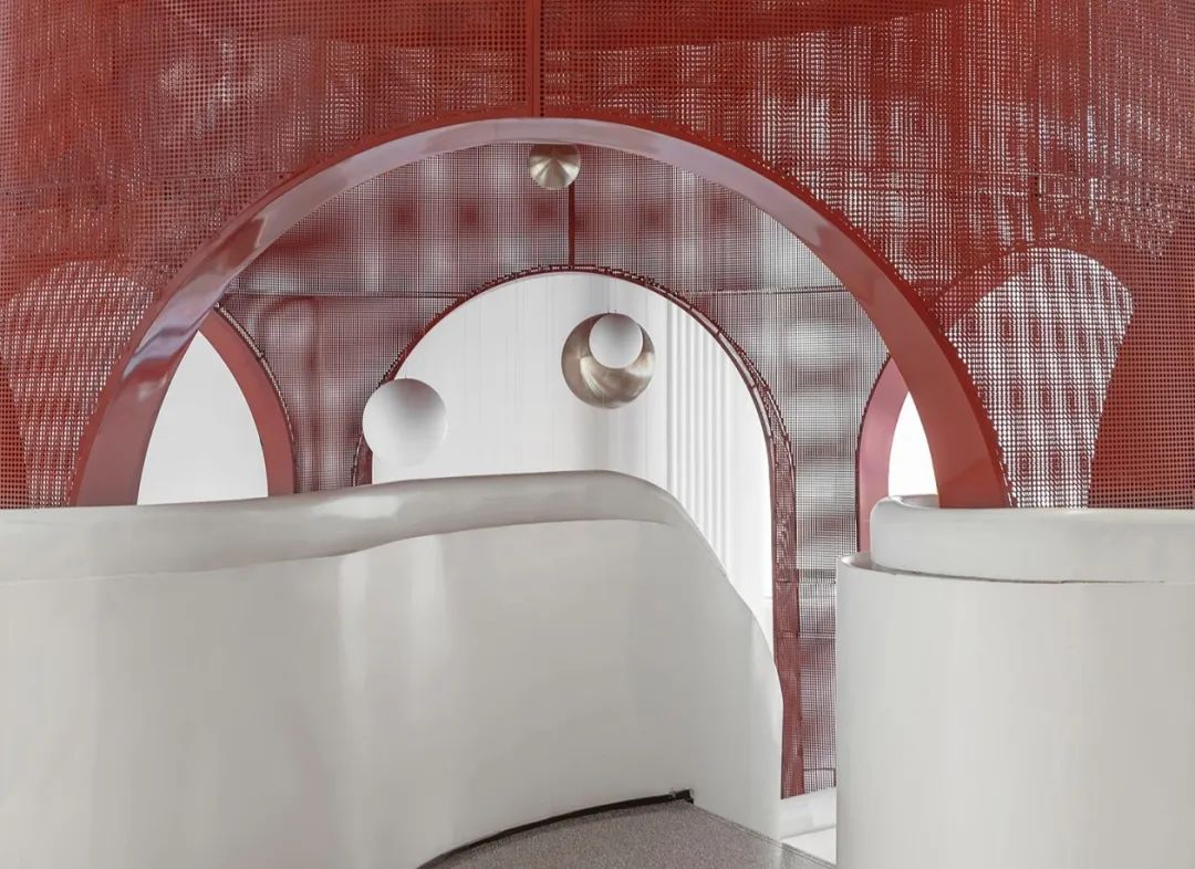 济南中骏天誉售楼处 | 现代复古风格演绎历史与未来对话-14