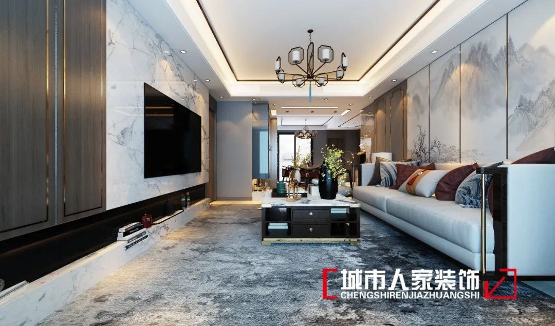 新中式设计,160㎡打造高级美-3