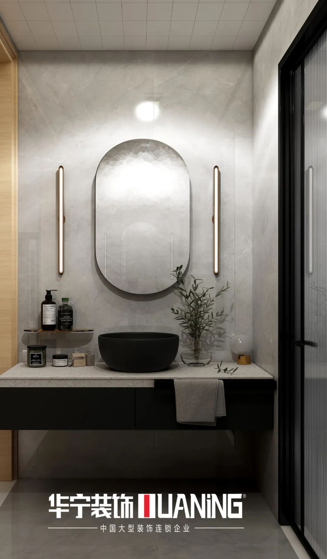 华宁装饰打造日式禅意空间——怡佳花园 130㎡新中风格-85