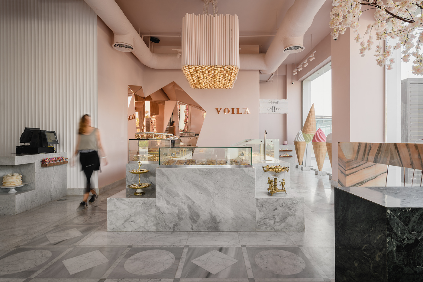 沃伊拉糕点店丨埃及开罗丨Taj Design-5