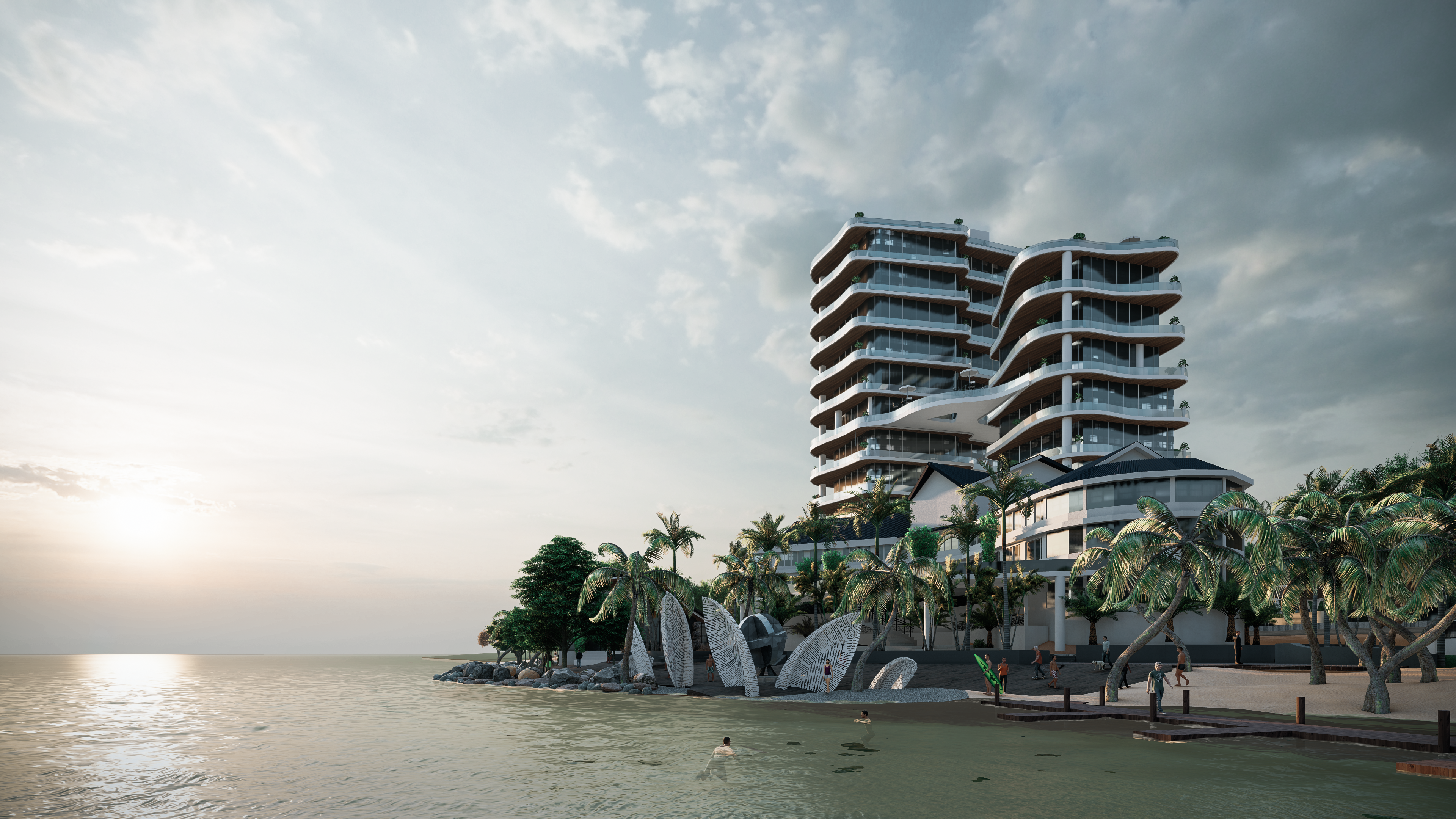 酒店提案丨柬埔寨西哈努克市丨NETRA Architects-6