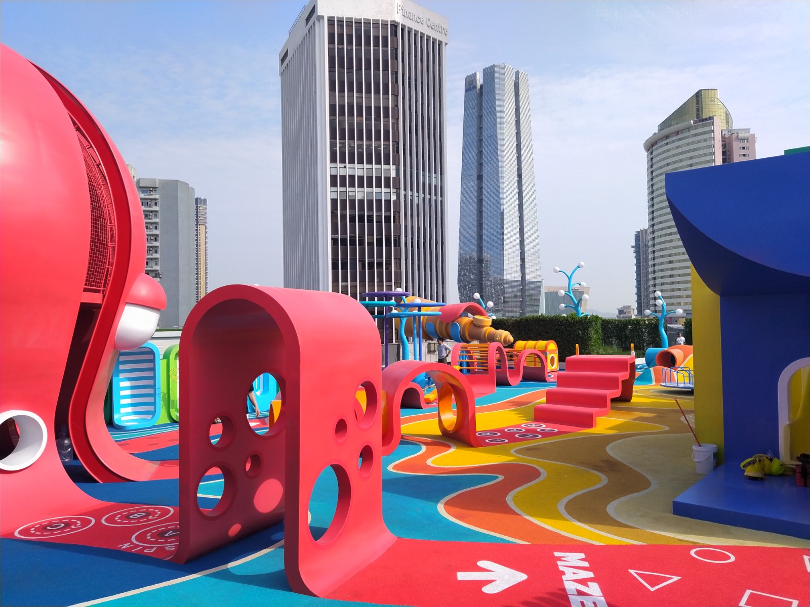 深圳汇港二期无动力设备儿童亲子乐园丨中国深圳-13