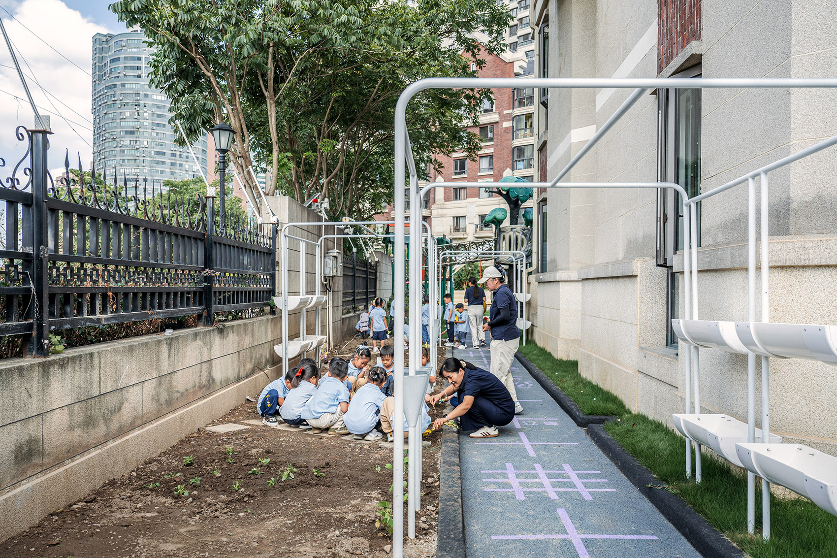 飞行棋幼儿园（上海市徐汇区科技幼儿园文定园景观提升）丨中国上海丨VIA维亚景观-42